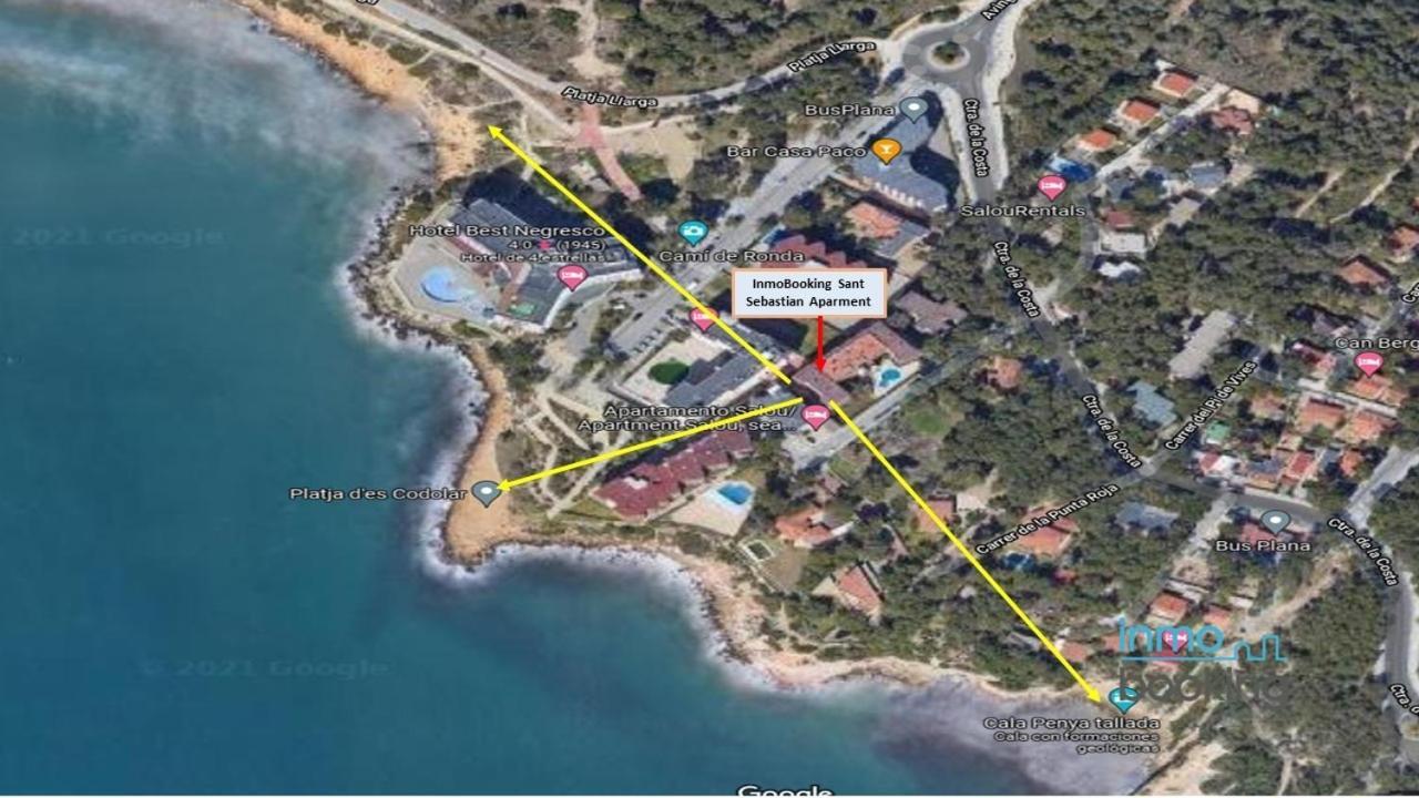 Paradis Sant Sebastian , Climatizado Y Con Piscina Διαμέρισμα Σαλού Εξωτερικό φωτογραφία